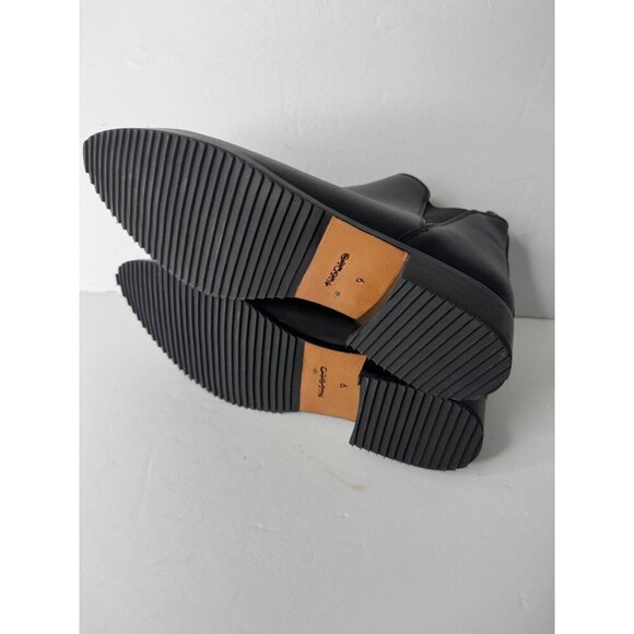 Nisola Eva Everyday Chelsea Boots Classic Ankle Black Leather Size 9 NEW - Picture 6 of 6